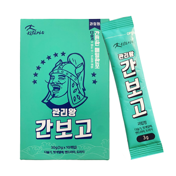 관리왕 간보고 신작 인기 모델 과립형 X 10개입 3g